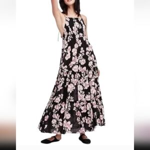 Free People Floral Maxi Dress. Size XS.